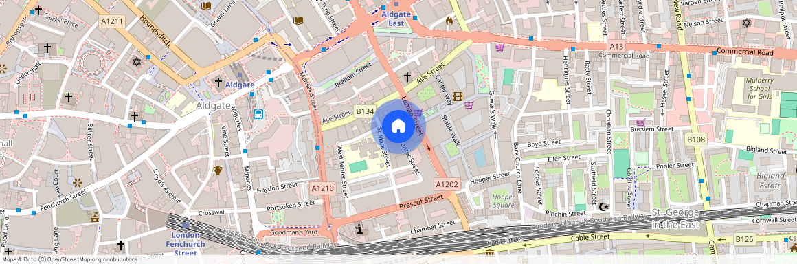 East Tenter Street Tower Hamlets E1