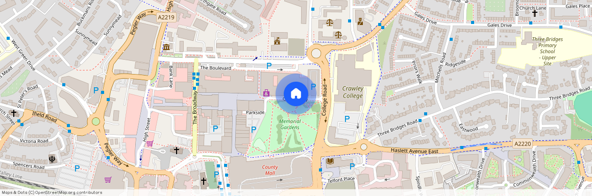 Queensway, Crawley RH10