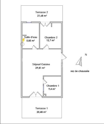 Appartement T3 sur Berre L'étang coté campagne avec 2 terrasses, - Photo 3