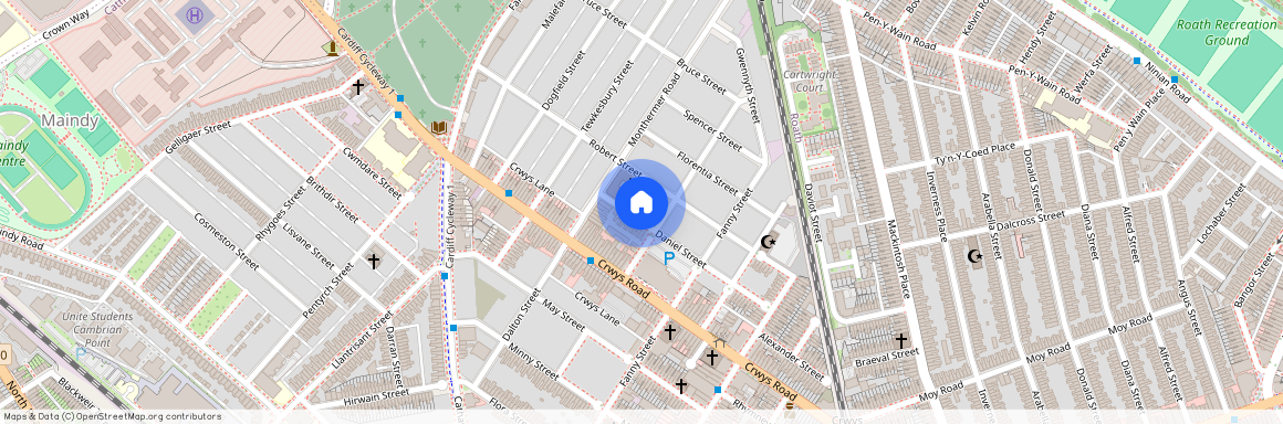 Daniel Street, CF24 4NY, Cathays