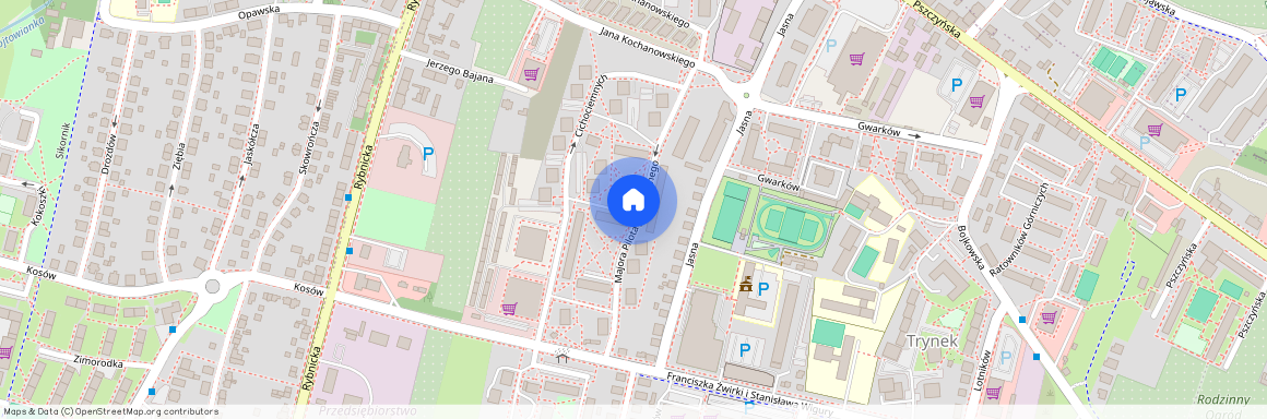 ul. Poli Gojawiczyńskiej, Trynek, Gliwice, śląskie