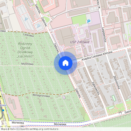 ul. Ziębicka, Tarnogaj, Krzyki, Wrocław, dolnośląskie