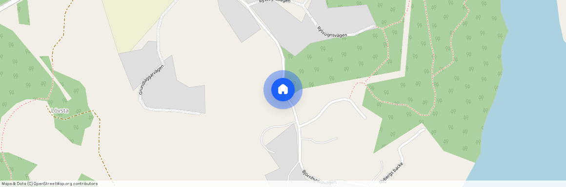 Björnhuvudvägen, Åkersberga