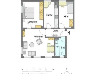 4-Zimmer-Wohnung in Mülheim-Winkhausen - Foto 1
