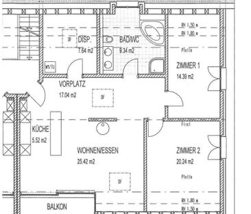 3.5 Zimmer, 119 m², 2. Stock - Photo 4
