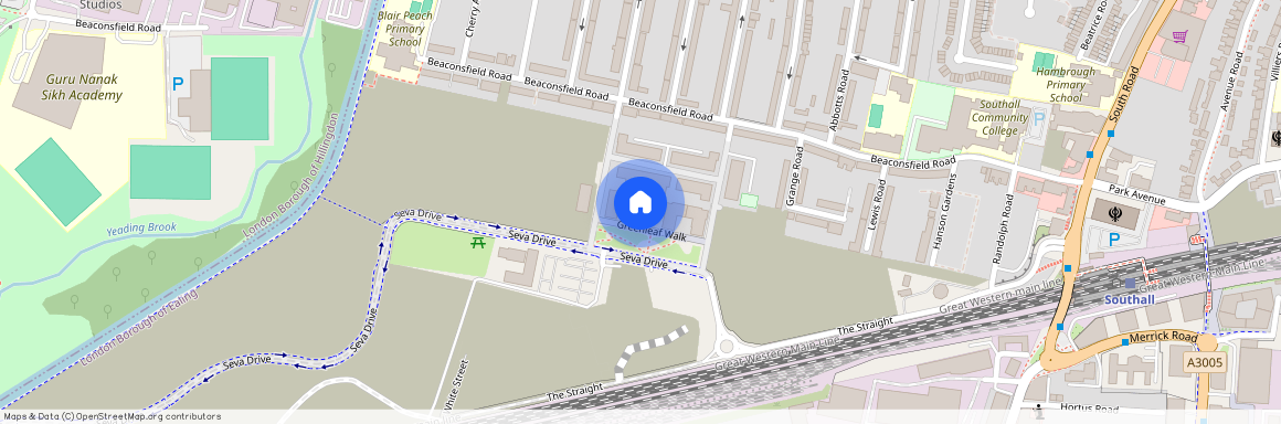 Greenleaf Walk, Southall, UB1 1FQ – 2 Bedrooms Flat, Southall  – 2 Bedrooms Flat