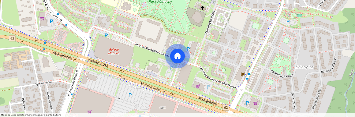 ul. gen. Władysława Sikorskiego, Płock, mazowieckie