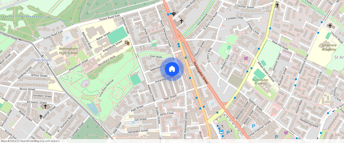 ** Annesley Grove, Nottingham, Nottinghamshire, NG1