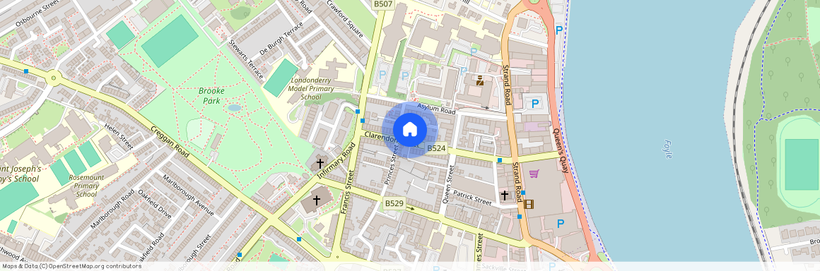 Room To Let, 20 Clarendon Street, Cityside, BT48 7ET