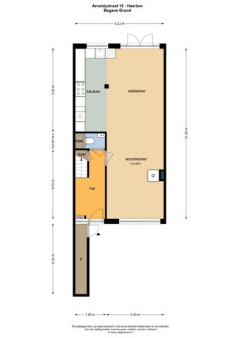 Huis te huur: Arnoldystraat 15 2024 VG Haarlem - Photo 2