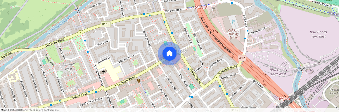 Roman Road, E3, London