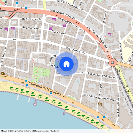 Building Rue Jean-Baptiste Dumas - checkmyguest - 1349456, Rue Jean-Baptiste Dumas, Cannes