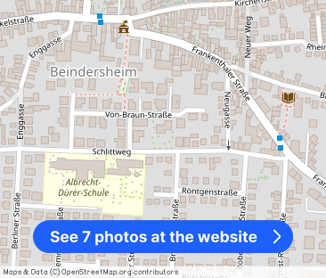 Gemütliche, helle 2 Zimmer-Dachgeschoss-Wohnung (2. OG) mit EBK, St... - Photo 1