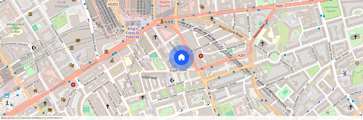 Hand Axe Yard, King's Cross, Camden, Gray's Inn Road, London, WC1X