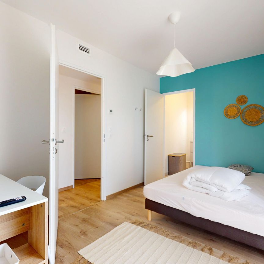 TARISSAN A05 Colocation 4 chambres à Toulouse - Photo 1