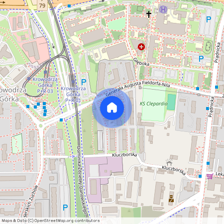 ul. gen. Augusta Fieldorfa-Nila, Krowodrza Górka, Prądnik Biały, Kraków, małopolskie