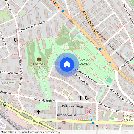 Chemin du Noirmont 13, 1004 Lausanne