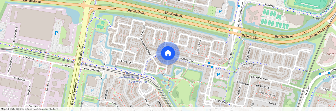 Beroepenbuurt, 1188 CG, Poortwachter, Amstelveen