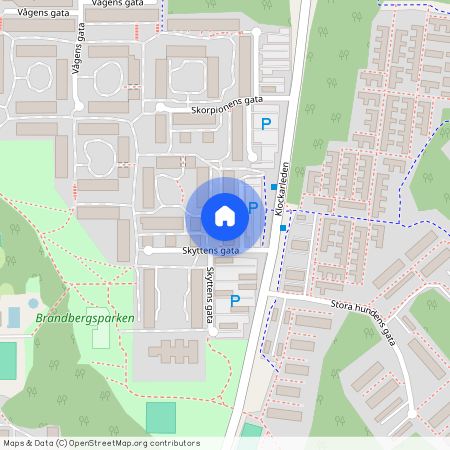 Skyttens Gata 558, Brandbergen