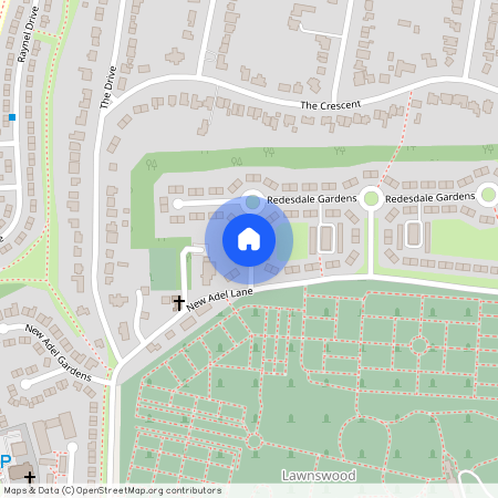 Otterburn Gardens, Leeds, West Yorkshire, UK, LS16