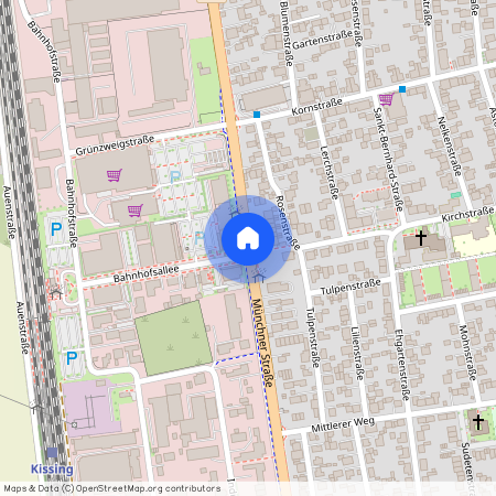 Münchner Straße, 86438, Münchner Straße    Kissing