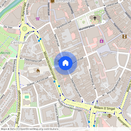 Binnenstad, 6041 JV, Minderbroedersstraat, Roermond