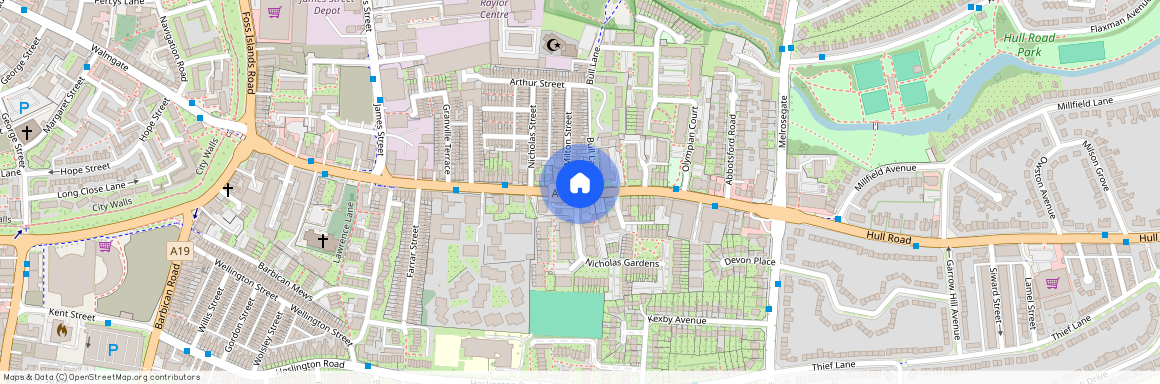 Nicholas Gardens, Lawrence Street, York, YO10