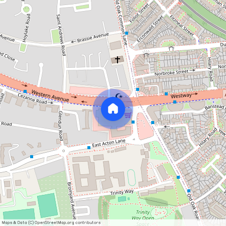 Tabbard Apartments, East Acton Lane, W3