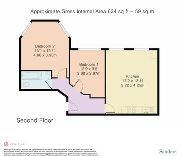2 bedroom flat to rent - Photo 5