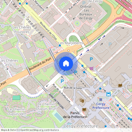 7 Avenue des 3 Fontaines, Cergy