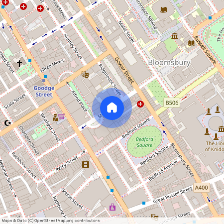 Store Street, Bloomsbury, WC1E