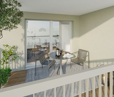 IMMOBILIEN SCHNEIDER - Neubau Erstbezug - wunderschöne 1 Zimmer Wohnung mit EBK und Balkon - Foto 5