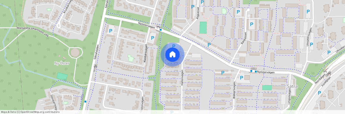 Hallonvägen 2 E, Sätra