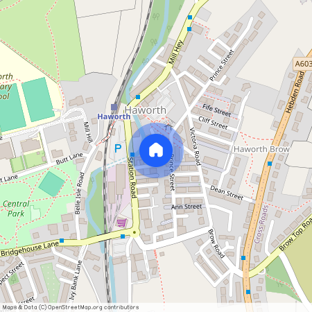 Oak Street, Haworth, BD22