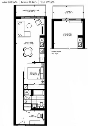 For Lease - 1630 Queen Street Unit# 412, Toronto, Ontario - Photo 3