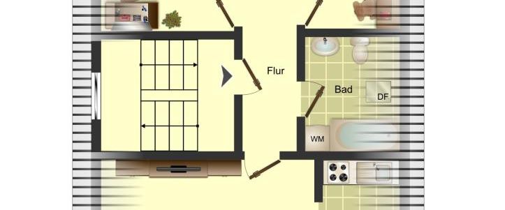 Demnächst frei! 2-Zimmer-Wohnung in Kamen Mitte - Foto 1