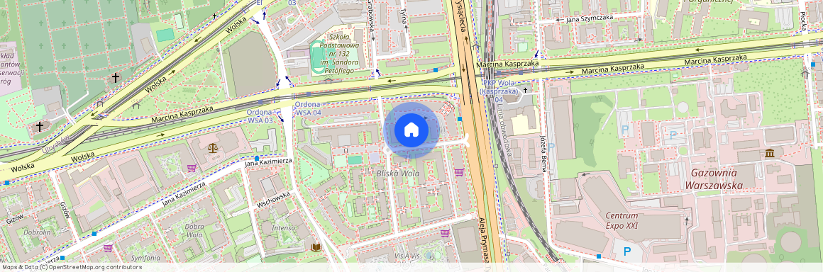 ul. Marcina Kasprzaka, Odolany, Wola, Warszawa, mazowieckie