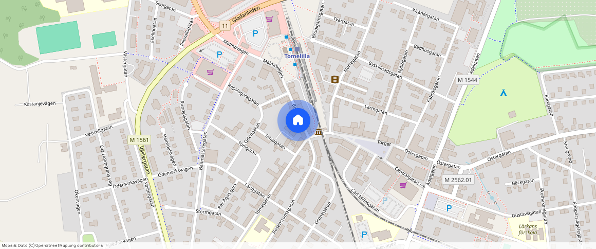 Bangatan 12stor 3:a100 m2 Tomelilla