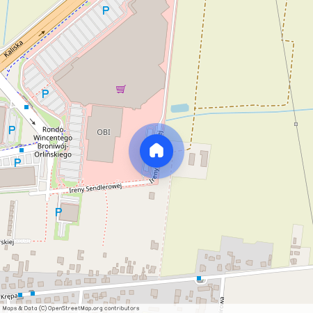 ul. Nowa Krępa, Ostrów Wielkopolski, ostrowski, wielkopolskie