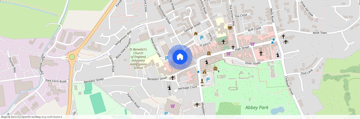 Feversham Lane, Glastonbury, Somerset, BA6