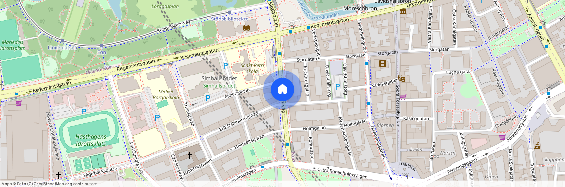 Fersens väg, Malmö