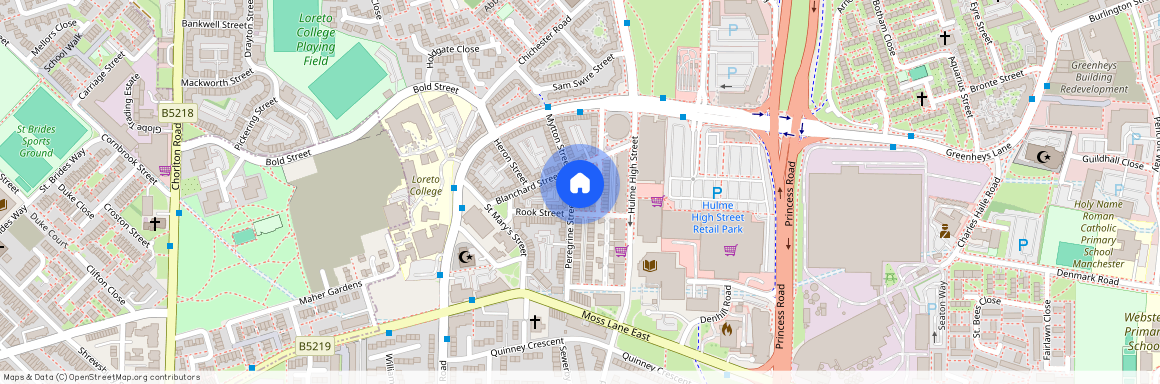 Peregrine Street, Hulme, Manchester, M15