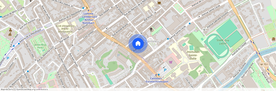 11 Rue de l'Église, 59130 Lomme, France
