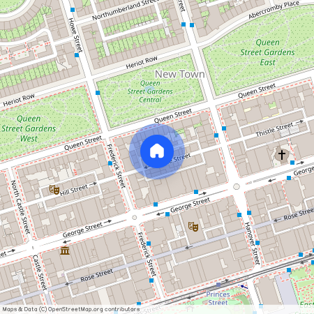 53 Thistle Street, FLAT 2FR, New Town, EH2 1DY, Edinburgh
