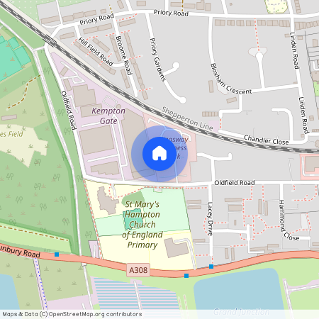 Oldfield Road, Hampton, TW12
