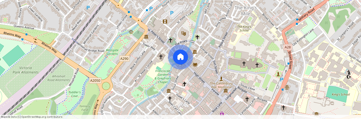 Assisi Cottage, Eastbridge Hospital, High Street, Canterbury, Kent CT1 2BD