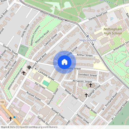 Flat 1, 24 Burns Street, Nottingham, NG7 4DT