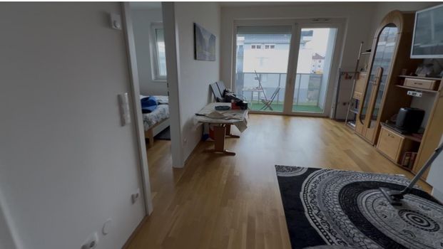 Top-moderne Neubauwohnung mit großer LOGGIA (5,54m²) nahe Akademiepark - Photo 1