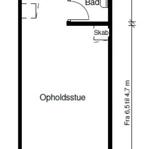 1-værelses studiebolig (Type A) - Photo 2