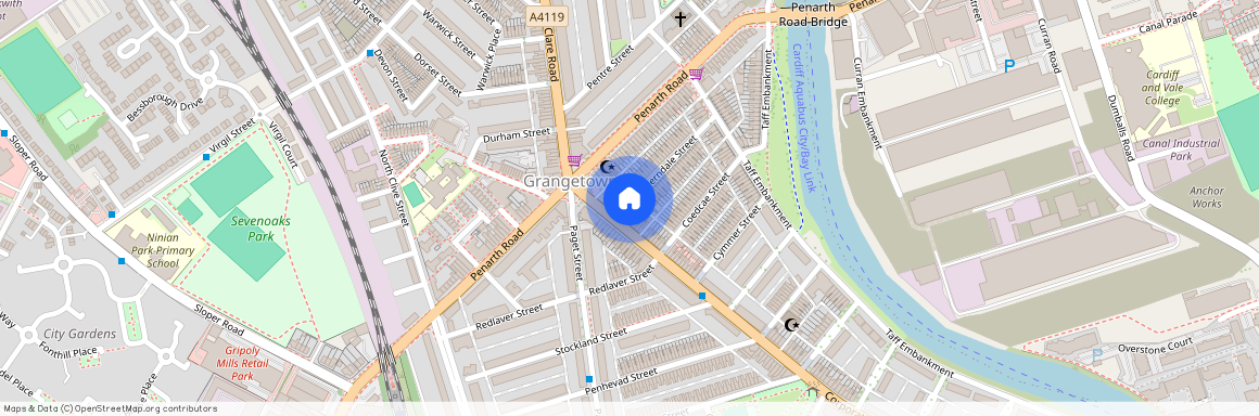 CF11 7AN Grangetown, Wales, Cardiff